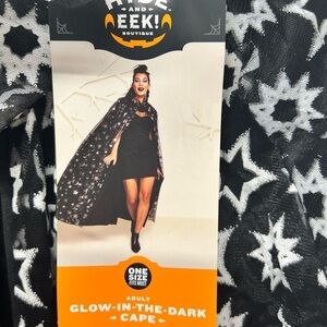 𝅺ADULT Hyde & Eek Glow In The Dark Cape Costume